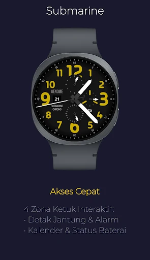 Screenshot ponsel Submarine: Chrono Realistis 3