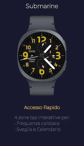 Screenshot telefono Submarine: Orologio Strumento 3