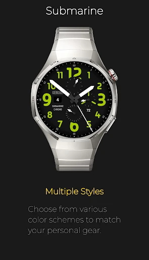 Submarine: Analog Tool Watch phone screenshot 4