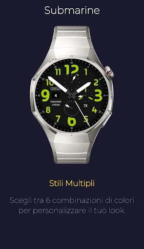 Screenshot telefono Submarine: Orologio Strumento 4