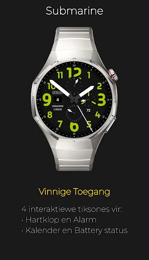 Submarine: Analoog Chronograaf foon-skermkiekie 4