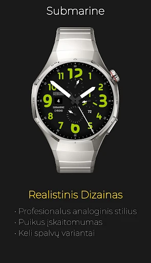 Submarine: Analoginis Chronas ekrano kopija telefone 4
