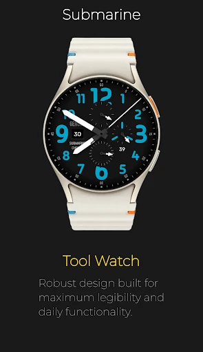 Submarine: Analog Tool Watch phone screenshot 5
