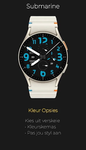 Submarine: Analoog Chronograaf foon-skermkiekie 5