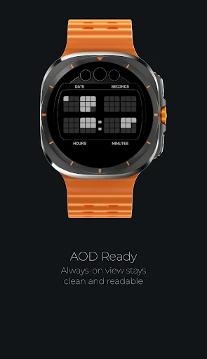 TR808 Binary Watch Face — телефон скриншоту 6