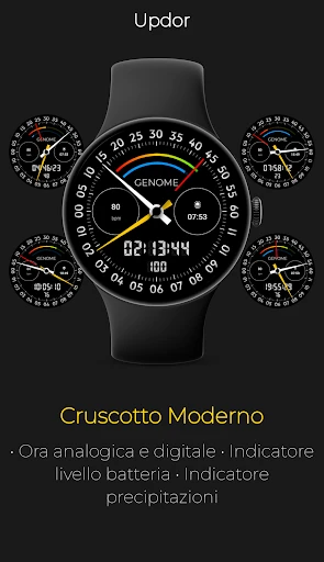 Screenshot telefono Updor: Cruscotto Moderno 1