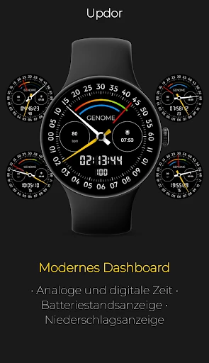 Updor: Modernes Dashboard Smartphone-Screenshot 1