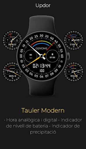 Captura al mòbil Updor: Tauler de Dades Modern 1