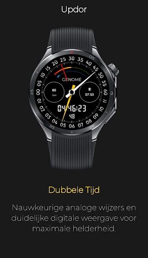 Screenshot op telefoon Updor: Modern Data Dashboard 2