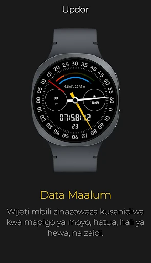 Picha ya skrini ya simu Updor: Dashibodi ya Data 3