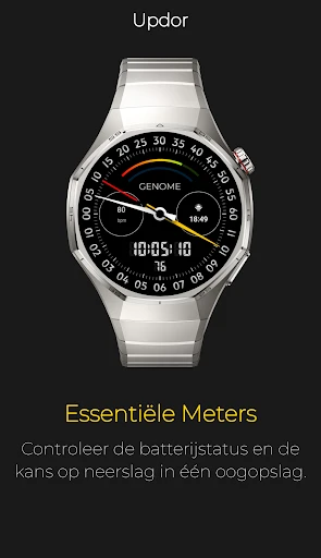 Screenshot op telefoon Updor: Modern Data Dashboard 4