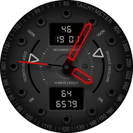 Screenshot jam tangan Vinten: Neon Hibrida Sporty 2