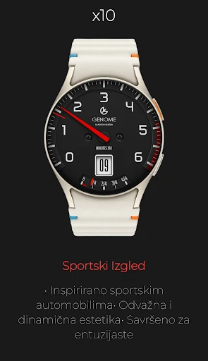 x10: Sportski Tahometar — snimka zaslona na telefonu 5