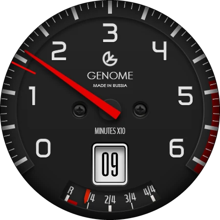 x10: Racing Tachometer Face wear screenshot 5